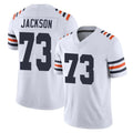C.Bears #73 Jonah Jackson Player White Classic Vapor Limited Home Game Ldoa Stitched Jerseys