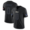 NE.Patriots #0 Christian Gonzalez Player Black Impact LImited Home Game Ldoa Stitched Jerseys