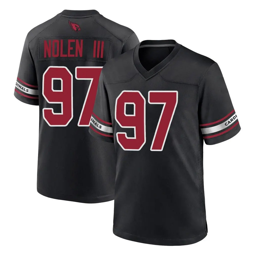 A.Cardinals #97 Walter Nolen III Player Black Alternate Game Ldoa Stitched Jerseys