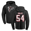 A.Falcons #54 Brandon Dorlus Player Black LOGO Pullover Hoodies Home Game Ldoa Stitched Jerseys