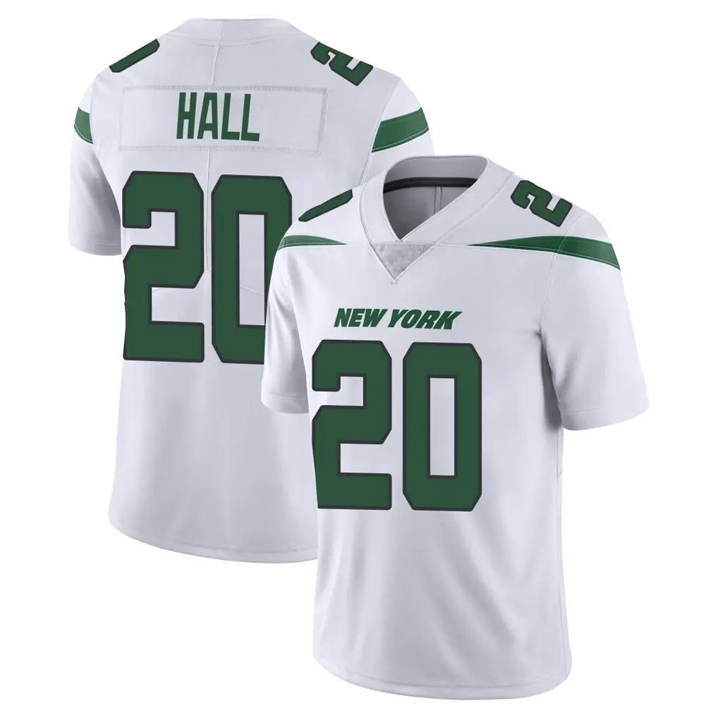NY.Jets #20 Breece Hall Player White Spotlight Limited Vapor Home Game Ldoa Stitched Jerseys