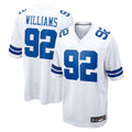 D.Cowboys #92 Quinnen Williams Player White Home Game Ldoa Stitched Jerseys