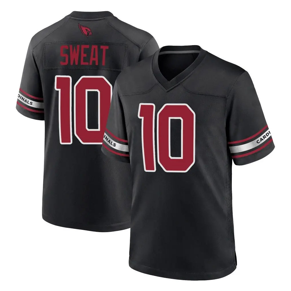 A.Cardinals #10 Josh Sweat Player Black Alternate Game Ldoa Stitched Jerseys