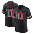 A.Cardinals #10 Josh Sweat Player Black Alternate Game Ldoa Stitched Jerseys
