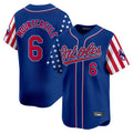 B.Orioles #6 Ryan Mountcastle Player Royal Independence Day Vapor Premier Limited Home Game Ldoa Stitched Jerseys