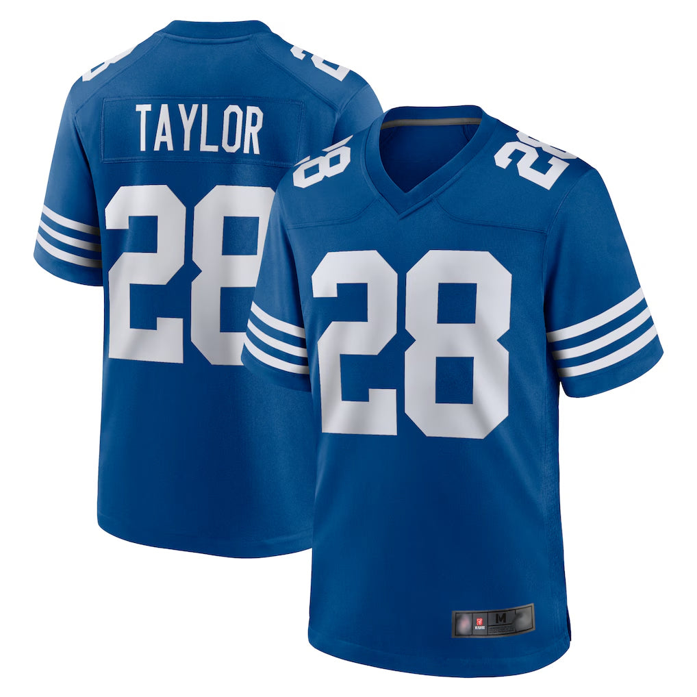 IN.Colts #28 Jonathan Taylor Player Royal Limited Home Game Ldoa Stitched Jerseys