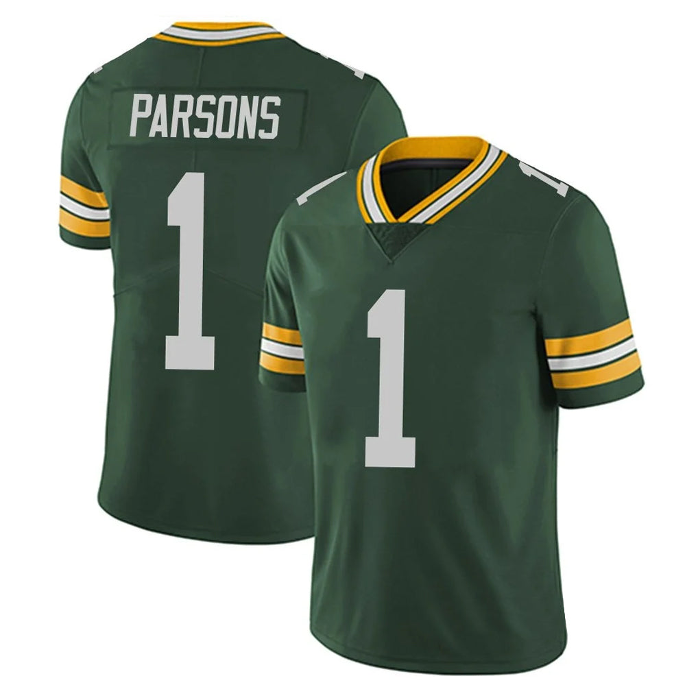 GB.Packers #1 Micah Parsons Player Green Vapor Untouchable Limited Home Game Ldoa Stitched Jerseys