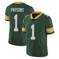 GB.Packers #1 Micah Parsons Player Green Vapor Untouchable Limited Home Game Ldoa Stitched Jerseys
