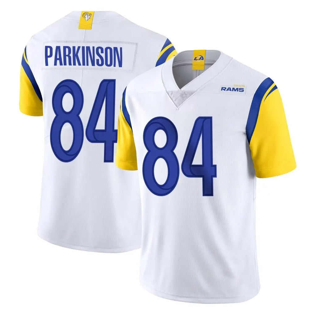 LA.Rams #84 Colby Parkinson Player White Limited Vapor Untouchable Home Game Ldoa Stitched Jerseys