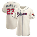 A.Braves #23 Michael Harris II Player Cream Limited Elite Home Game Ldoa Stitched Jerseys