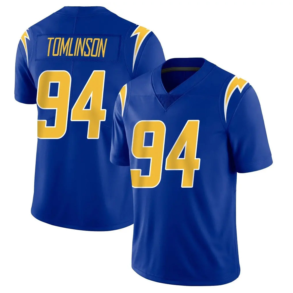 LA.Chargers #94 Dalvin Tomlinson Player Royal Limited Vapor Home Game Ldoa Stitched Jerseys