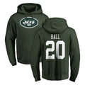 NY.Jets #20 Breece Hall Player Green LOGO Pullover Hoodies Limited Game Ldoa Stitched Jerseys