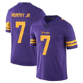 M.Vikings #7 Byron Murphy Jr. Player Purple Limited Color Rush Home Game Ldoa Stitched Jerseys