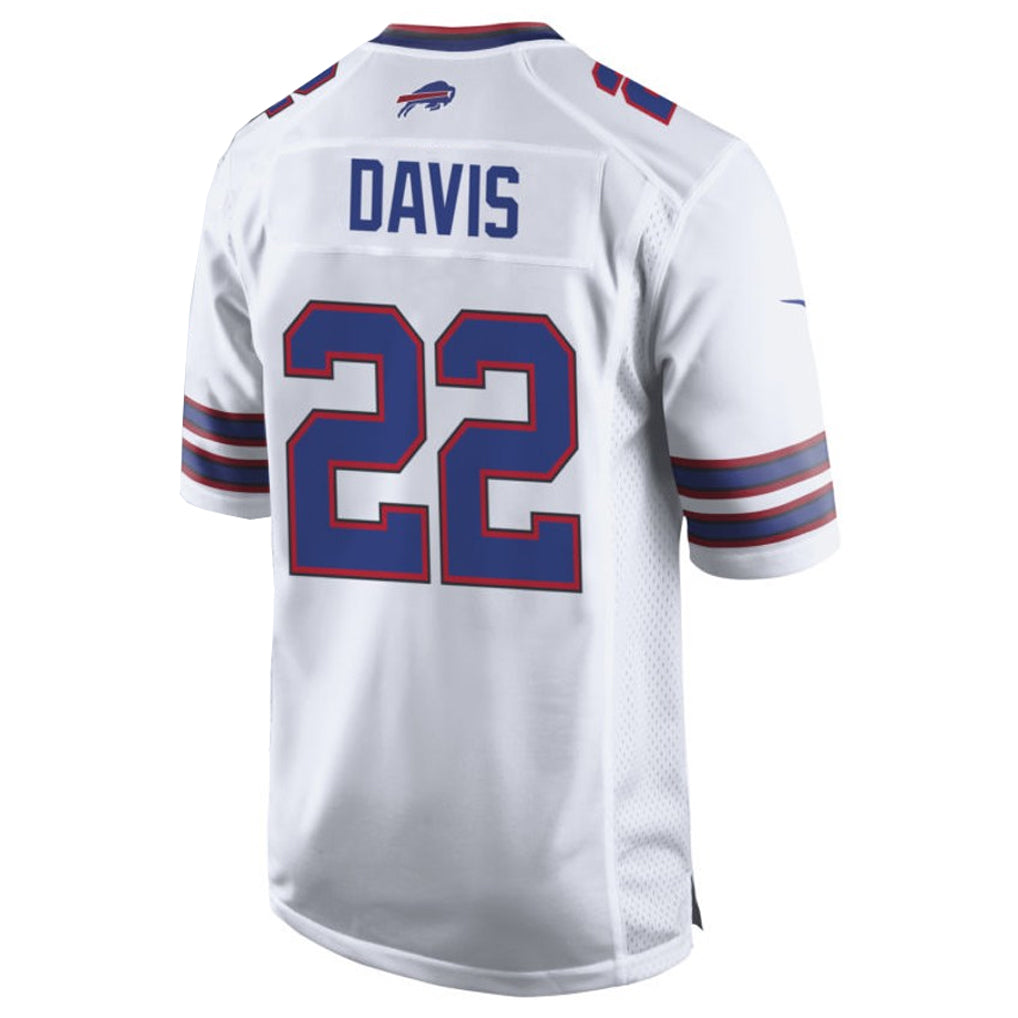 B.Bills #22 Ray Davis Player White Home Game Ldoa Stitched Jerseys