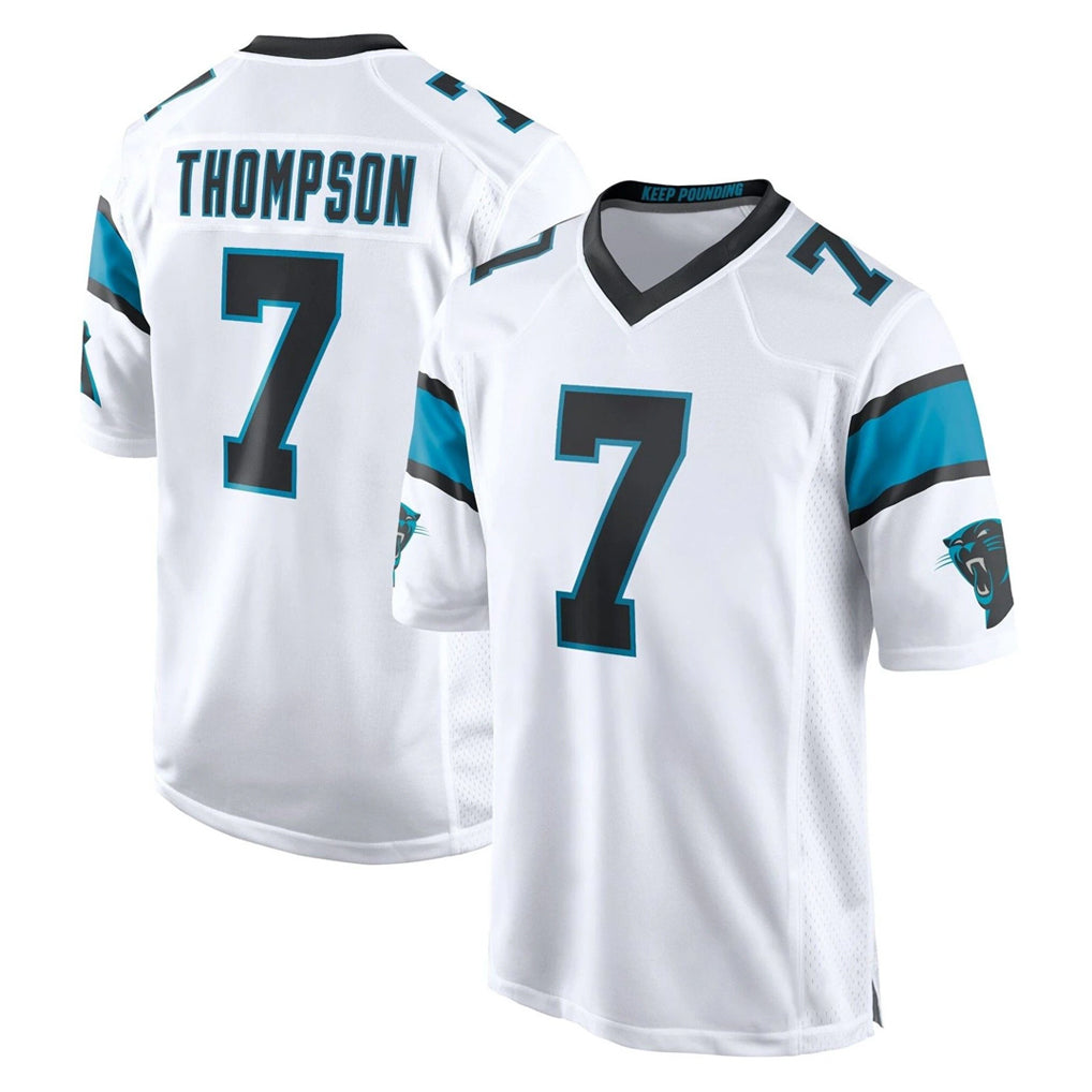 C.Panthers #7 Tre'von Moehrig Player White Game Ldoa Stitched Jerseys