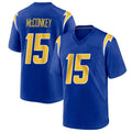 LA.Chargers #15 Ladd McConkey Player Royal Home Game Ldoa Stitched Jerseys