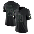 GB.Packers #29 Xavier McKinney Player Black Impact Limited Home Game Ldoa Stitched Jerseys